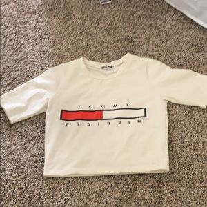 Graphic crop Top